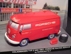 Paper Model: VW Typ 2 Van Porsche